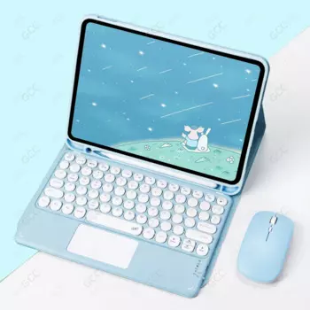 Для iPad 8, 9, 7 поколения, 10,2 дюймов, Чехол Air 4, 5, 6, 10,9, 2022, 10 поколения, магнитная клавиатура для iPad Pro 11, 10,5, сенсорная панель, клавиатура