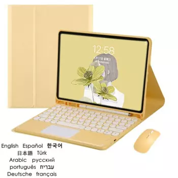 Для iPad Mini 6 клавиатура с тачпадом русская испанская Корейская японская Арабская Иврит Клавиатура для Funda iPad Mini 6 6-е поколение чехол