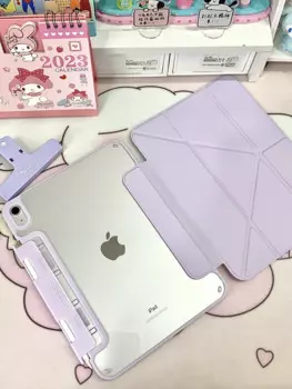 Для iPad Pro Чехол Air4/5 10,9 дюймов 11 12,9 с держателем для карандашей, чехол для планшета, защита от изгиба и загрязнения 2018/20/21/22, магнитный