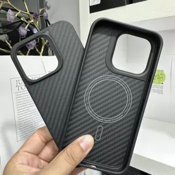 Для iPhone15 Kevlar Real carbon fiber Чехол 15plus Magnetic 15pro все включено 15promax чехол