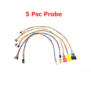 Для IPROG + V84 IR MB/CAN BUS/K-LINE/5 шт. адаптер зонда и PCF79XX IPROG + Pro программатор ключей с новым RFID