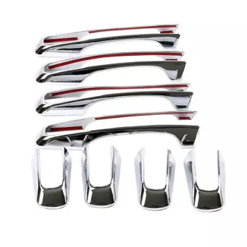 Для Jaguar E-PACE XE XF XFL F-Pace Хромированная накладка на внешнюю боковую дверную ручку для Land Rover Discovery Range Rover Sport L494