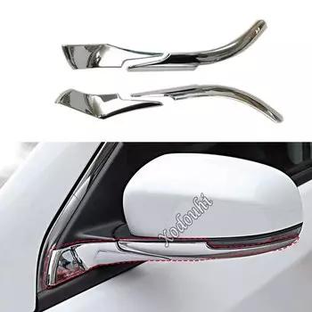 Для Jeep Compass 2017 2018 2019 2020 2021 2022 Стайлинг ABS задний вид брови боковое зеркало крышка палка отделка рамка лампа капот