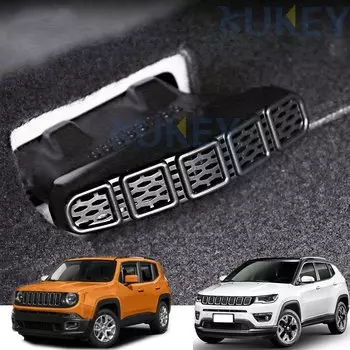 Для Jeep Compass Renegade под сиденьем, напольный кондиционер, вентиляционная крышка, решетка, розетка 2015, 2016, 2017, 2018, 2019, 2020, 2021 2022