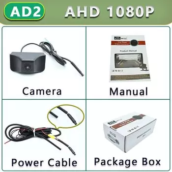 Для Jeep Grand Cherokee WK2 WK KL 2011 2012 2013 2014 ~ 2023 Передняя камера с логотипом «рыбий глаз» AHD 1080P автомобильная парковочная камера