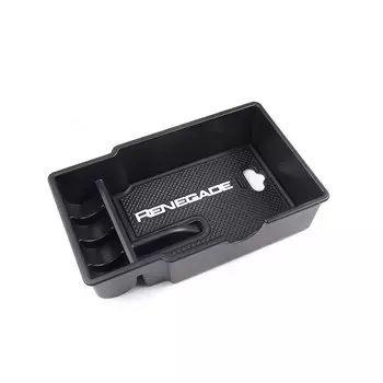 Для Jeep Renegade 2015-2018 2019 2020 2021 2022 2023 2024 2025 Автомобильный центральный подлокотник для хранения, укладка, контейнер для уборки, лоток