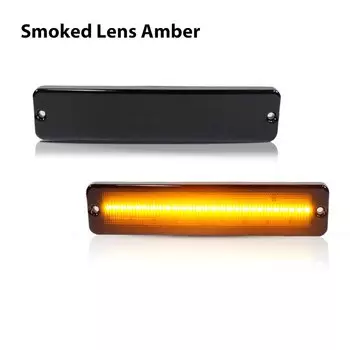 Для Jeep Wrangler 1987-1995, желтая/белая Стандартная автомобильная фара переднего бампера, боковые габаритные огни, фонари для крыла, лампы указателей поворота