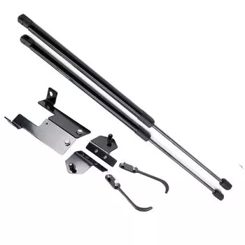 Для Jeep Wrangler (JK) 2007-2018 передний капот, модифицированные газовые стойки, подъемная опора, амортизатор, поршневые стержни из углеродного волокна, пружины