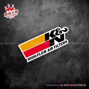 Для K & N KN воздушный фильтр мотоцикл авто наклейки водонепроницаемые наклейки 07