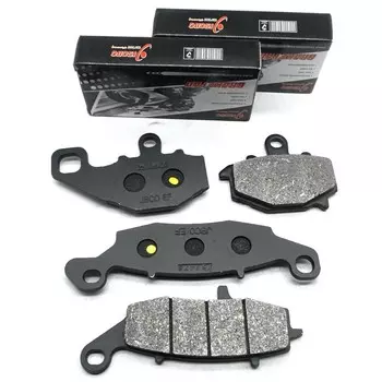 Для KAWASAKI ER400 ER-4n 2011 2012 2013 EX400 Ninja 400 2011-2014 2015 2016 2017 ER EX 400 мотоциклетные передние и задние тормозные колодки в комплекте