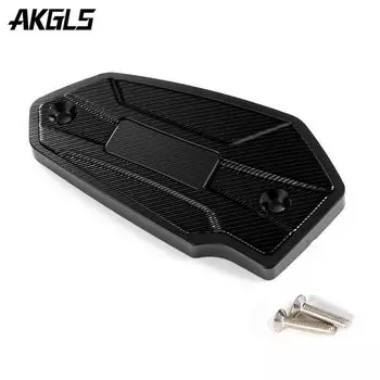 Для KAWASAKI ER-6N ER6N 2009-2015 2011 2012 2013 аксессуары для мотоциклов передняя и задняя крышка бака тормозной жидкости и наполнительная крышка