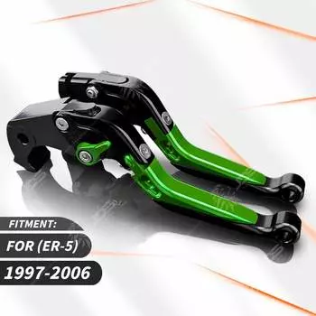 Для Кавасаки Kawasaki ER-5/ER5 1997-2006 рычаг сцепления тормозной рычаг набор регулируемых ручек рычаги аксессуары для мотоциклов Запчасти