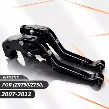 Для Кавасаки Kawasaki Z750 ZR750L ZR750M ZR750-J1 рычаг сцепления тормозной рычаг набор регулируемых ручек рычаги аксессуары для мотоциклов Запчасти
