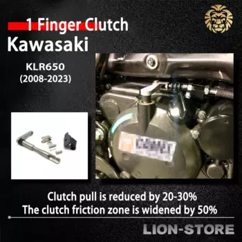 Для kawasaki KLR650 KLR 650 2008 2009 2010 2011 2012 2015 2016 2018 2020 2021 2022 2023 Мотоциклетные аксессуары 1 пальцевая муфта