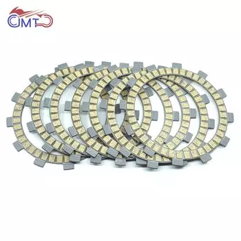 Для Kawasaki KLX250 2001-2004 2008-2015 KLX250S 2006-2007 2009-2015 комплект фрикционных дисков сцепления из волокон 7 шт. KLX 250 S