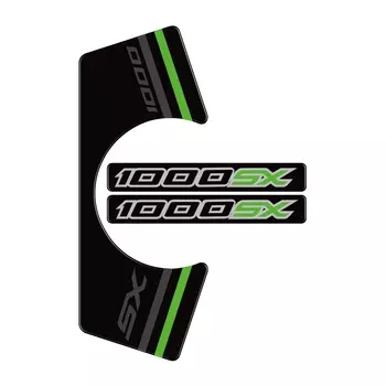 Для KAWASAKI NINJA 1000SX 2020 2021 2022 2023 2024 2025 мотоциклетные 3D гелевые защитные наклейки для верхней части ямы 3D гелевые защитные наклейки