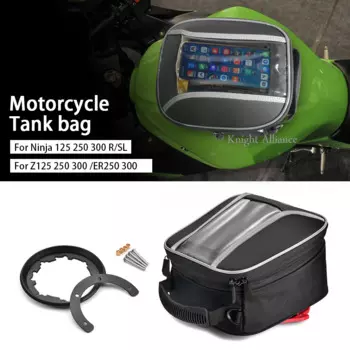 Для Kawasaki Ninja 125 250 R SL 300 Z125 Z250 Z250SL Z300 EX300 BR250 сумка на бак мотоцикла автомобильная сумка для хранения головы навигационная сумка