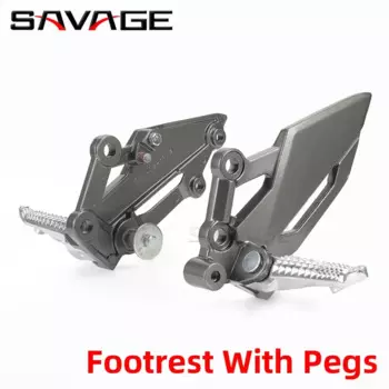 Для KAWASAKI NINJA 250 300 Z250 Z300 передняя подставка для ног, педаль переключения передач, рычаг переключения передач, педаль ножного тормоза, аксессуары для мотоциклов