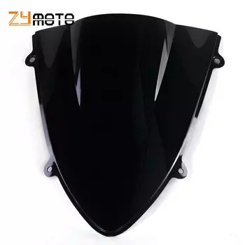 Для Kawasaki Ninja 250 EX250R ZX250R 2008 2009 2010 2011 2012 EX ZX 250R черный прозрачный мотоцикл Экран лобового стекла Ветер Экран