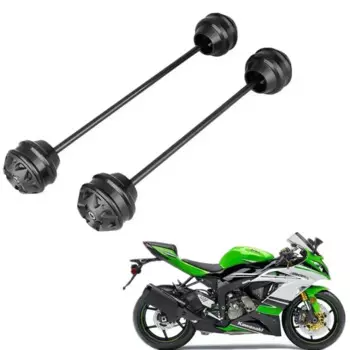 Для Kawasaki Ninja 636 ZX-6R ZX-10R ZZR1400 GTR1400 переднее заднее колесо Защитная ось вилка слайдер