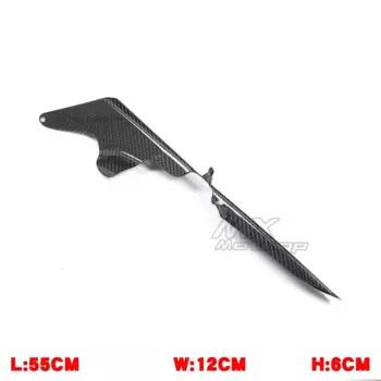 Для KAWASAKI NINJA ZX10R ZX 10R 2021-2023 2024, задняя защита цепи из углеродного волокна, защитная крышка для мотоциклетного ремня, декоративная защита