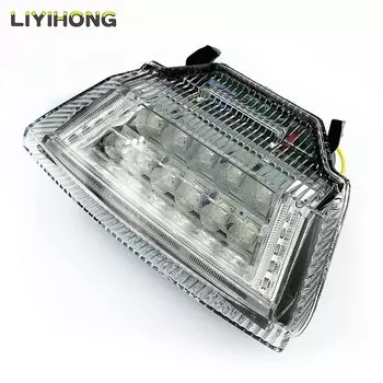 Для Kawasaki Ninja ZX10R ZX-10R ZX1000 2011 2012 2013 14 2015 Задние Тормозные Сигналы поворота встроенные светодиодные фонари для мотоцикла