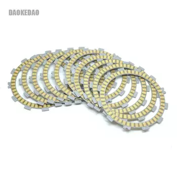 Для Kawasaki Ninja ZX9R 1998-2003 ZX900 ZX-9R ZX900C/D/E/F Комплект фрикционных дисков сцепления волокна 1999 2000 2001 2002