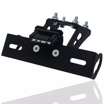 Для KAWASAKI Ninja ZX-6R ZX6R ZX636G ZX 6R/636 2019 2020 2021 LED номерной знак рамка держатель кронштейн задний аккуратный крыло Устранитель