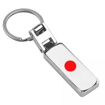Для KAWASAKI SUZUKI Honda Toyota Nissan Mazda Mitsubishi японский флаг эмблема автомобильный брелок подарок Япония брелок кольцо