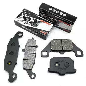 Для KAWASAKI VN1500 Vulcan 1500 Nomad F.I. Комплект передних и задних тормозных колодок для мотоцикла 1999 2000 vn