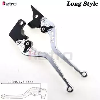 Для KAWASAKI VN900 Vulcan 2006-2017 мотоциклетные Регулируемые рычаги с длинными/короткими тормозными рычагами сцепления