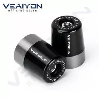 Для KAWASAKI Vulcan S 650 вулканы 650 вулкан S650 7/8 ''22 мм ручки руля мотоцикла крышка руля заглушки аксессуары