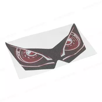 Для KAWASAKI Z1000 2007-2009 Z750 2007-2015 мотоциклетная 3D Передняя обтекатель фары Защитная Наклейка для головы