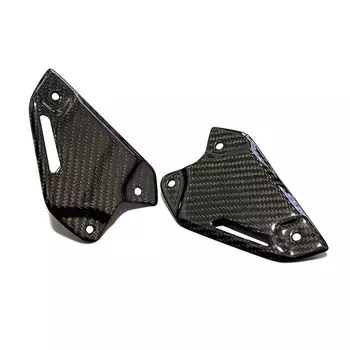 Для KAWASAKI Z900 Z900RS 2017 2018 2019 2020 2021 2022 2023 2024 аксессуары для мотоциклов из углеродного волокна защитные пластины подставки для ног