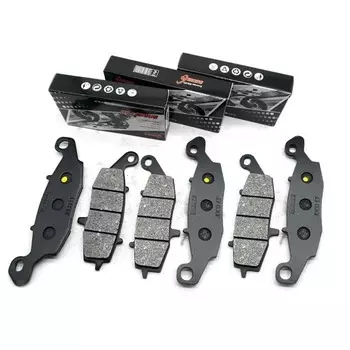 Для KAWASAKI ZR750 ZR-7 1999 2000 2001 2001 2002 2003 2004 ZR 2005 комплект передних задних тормозных колодок для мотоциклов