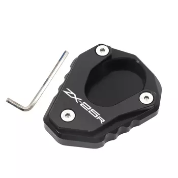 Для KAWASAKI ZX4R ZX4RR ZX25R ZX 4R ZX 4RR ZX 25R аксессуары для мотоциклов, боковая подставка, увеличенная пластина, удлинение подставки
