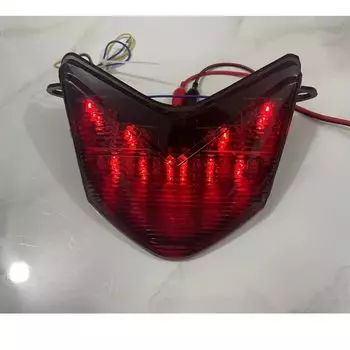 Для Kawasaki ZX6R ZX636 ZX600 Z750S 2005 2006 ZX-10R ZX10R ZX1000 06 07 задний фонарь Тормозные Сигналы поворота встроенные светодиодные фонари