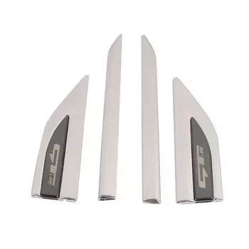 Для KIA авто передняя дверь боковое крыло эмблема значок наклейка аксессуары для стайлинга автомобилей Stonic ProCeed RIO Picanto утренняя душа