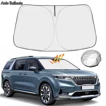 Для Kia Carnival 2022 2023, автомобильный козырек от солнца, козырек на переднее окно, козырек от солнца на лобовое стекло, аксессуары 2023, аксессуары