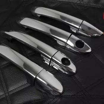 Для KIA Cerato Spectra 2004 2005 2006 2007 2008 2009, новая хромированная крышка ручки двери автомобиля, накладка на планку