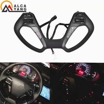 Для Kia K3 телефон круиз-контроль кнопка переключения рулевого колеса запасные части кнопки рулевого колеса автомобильные аксессуары