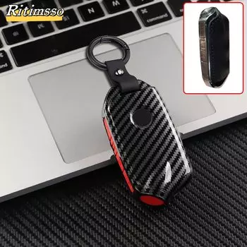 Для Kia K900 Stinger 2017 2018 2019 2020 + 4 кнопки ABS Интеллектуальный Автомобильный ключ дистанционного управления чехол-брелок защитный чехол