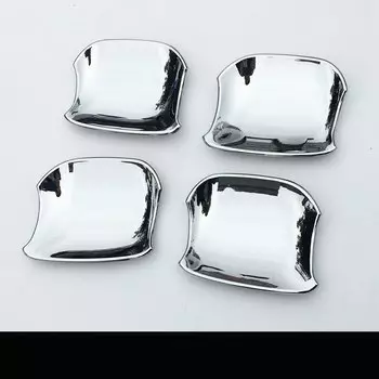 Для Kia Rio 4 X-line 2017 2018 2019 2020 хромированная крышка дверной ручки из углеродного волокна, накладка, накладки, аксессуары для стайлинга