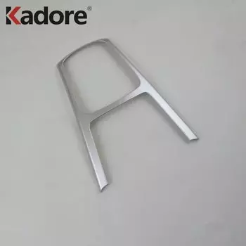 Для Kia Rio 4 X-line 2017-2019 матовый из углеродного волокна шестерни сдвиг панель декоративная отделка наклейки на машины автомобиль-Средства для укладки волос