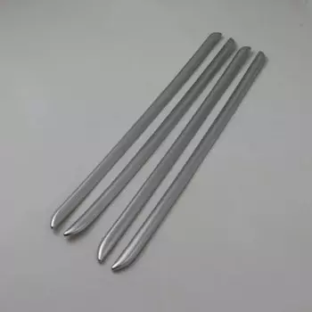 Для Kia Rio 4 X-line 2018 2019 автомобильный Стайлинг ABS углеродное волокно боковая дверная ручка полоса для декорирования крышка аксессуары для отделки