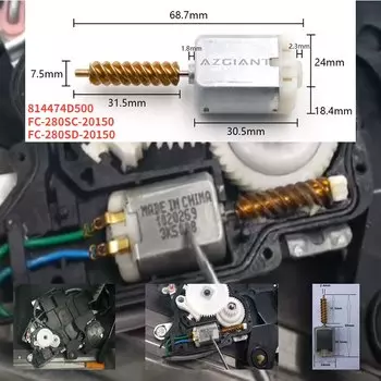 Для Kia Sedona Carnival 2006-2014 Автомобиль левый правый привод замка раздвижной двери OEM 814474 D500 FC-280SD FC-280SC-20150 1020269