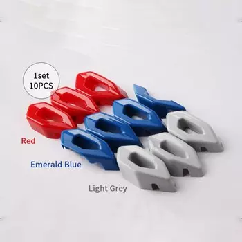 Для Kia Sorento MQ4 2021 2023 + решетка ABS, трехцветные декоративные автомобильные наклейки, покрытые декоративными трехцветными полосками