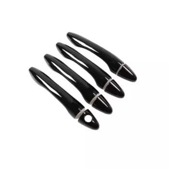 Для Kia Sportage MK3 2011 2012 2013 2014 2015 2016 глянцевый черный хром автомобильная дверная ручка накладка наклейка аксессуары для стайлинга