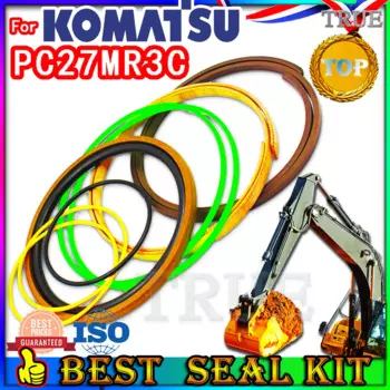 Для KOMATSU PC27MR3C масло комплект для ремонта уплотнений мачта стрелы ковш Экскаватор Гидравлический Цилиндр раскладушка Лопата Регулируемая поворотная Шестерня прокладка