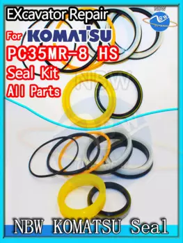 Для KOMATSU PC35MR-8 HS масляный сальник экскаватора Kit, высококачественный ремонт PC35MR 8 HS, поворотный центральный шарнир, прокладка